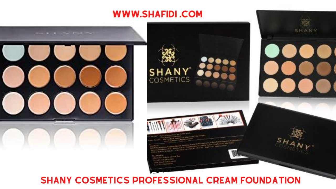 A) SHANY COSMETICS PROFESSIONAL CREAM FOUNDATION